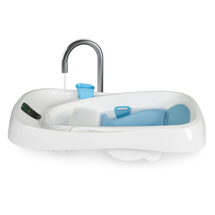 New Soft Sink Baby Bath by Frida Baby Easy to Clean Baby Bathtub + Bath  Cushion
