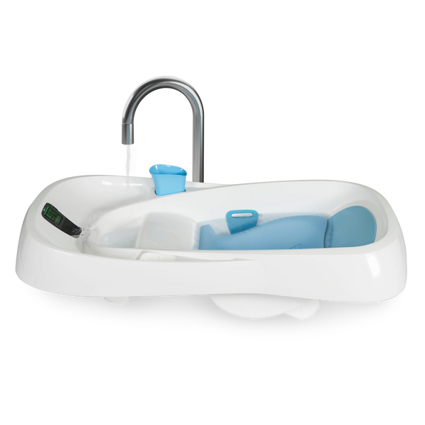 I loved all the functions of this bathtub. As your baby grows, so